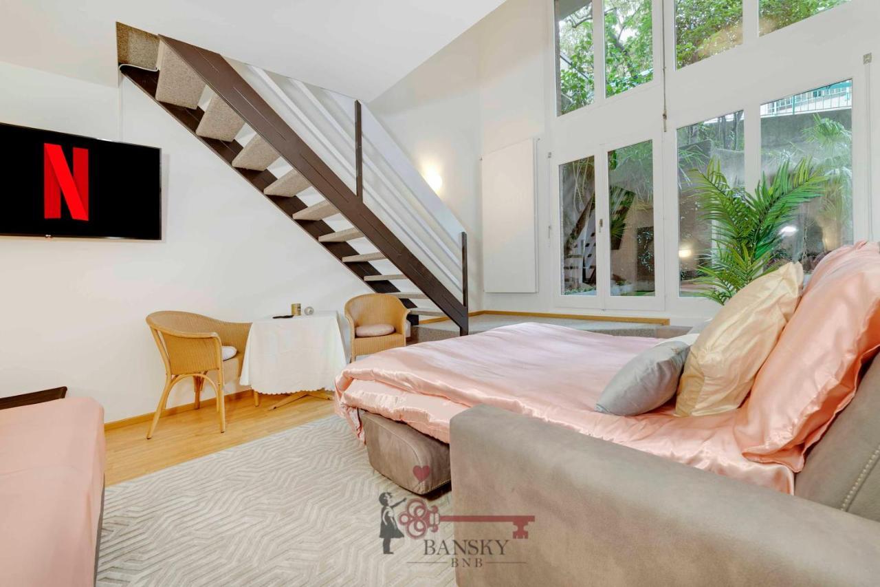 Apartment Duplex Loft In Center With Garden, Wi-fi -by Easylife Swiss *