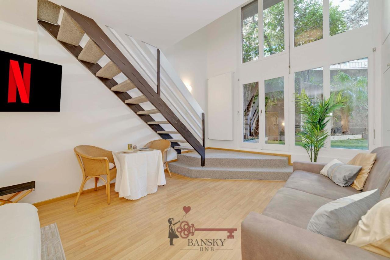 Duplex Loft In Center With Garden, Wi-fi -by Easylife Swiss Apartment Lugano
